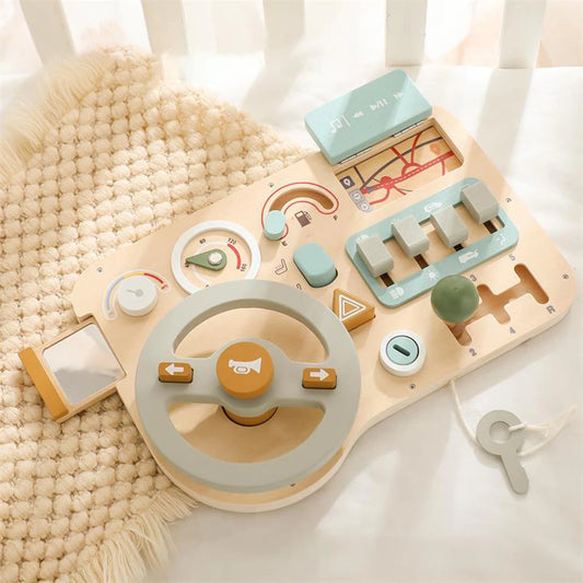 Busy Board Montessori Automobile
