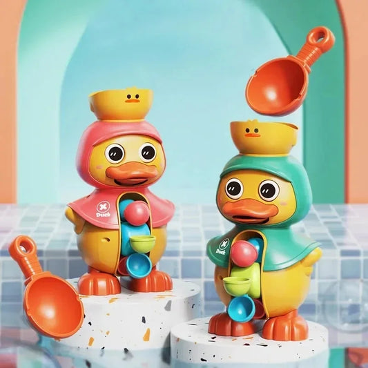 Jouet Douche et Bain Canard Mignon avec Ventouse