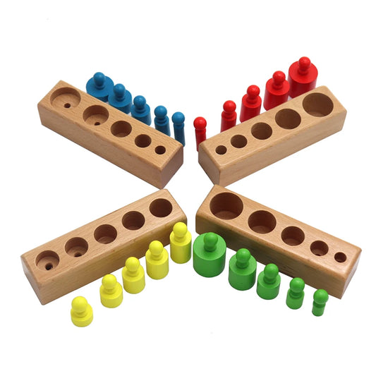 Blocs de Volumes Montessori
