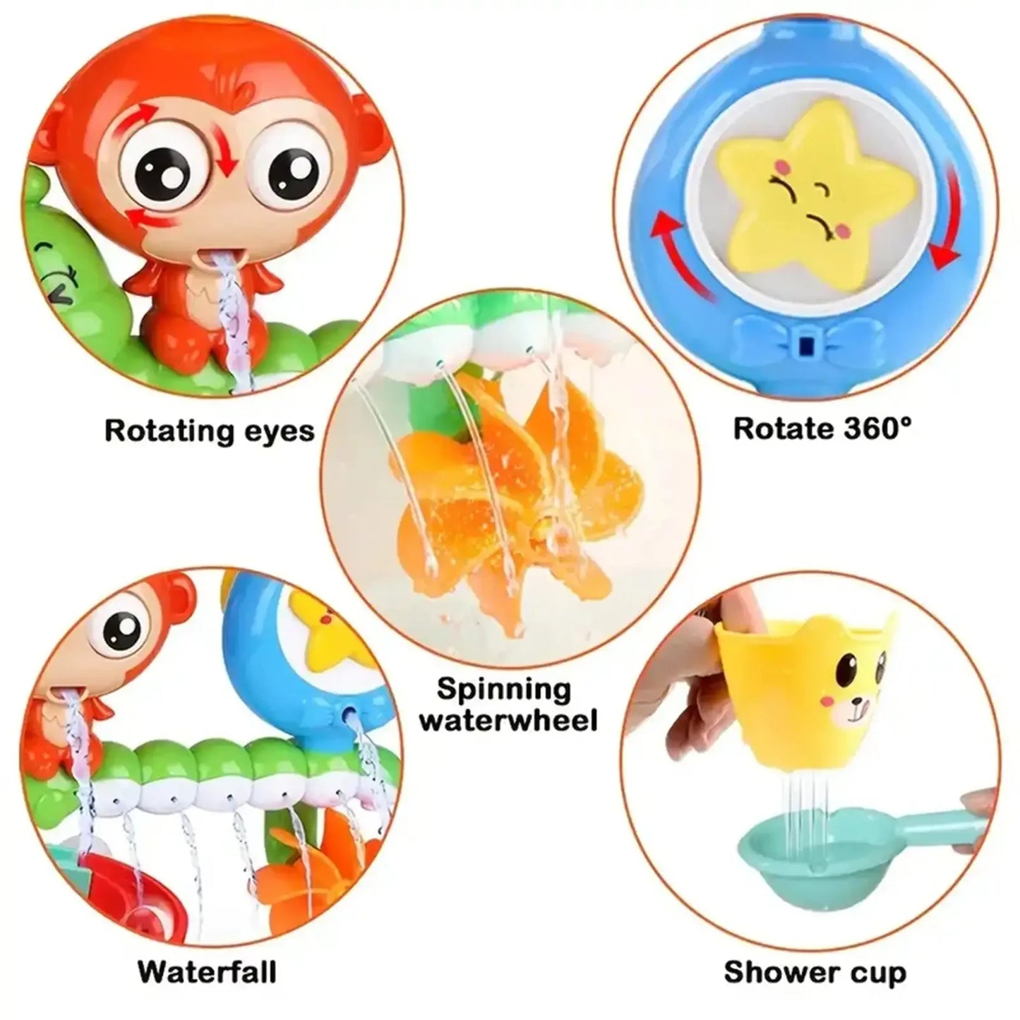 Ventouse de baignoire Jouet de Bain pour Bébé