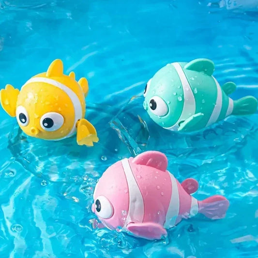 Jouet de Bain Poisson Clown Nageur