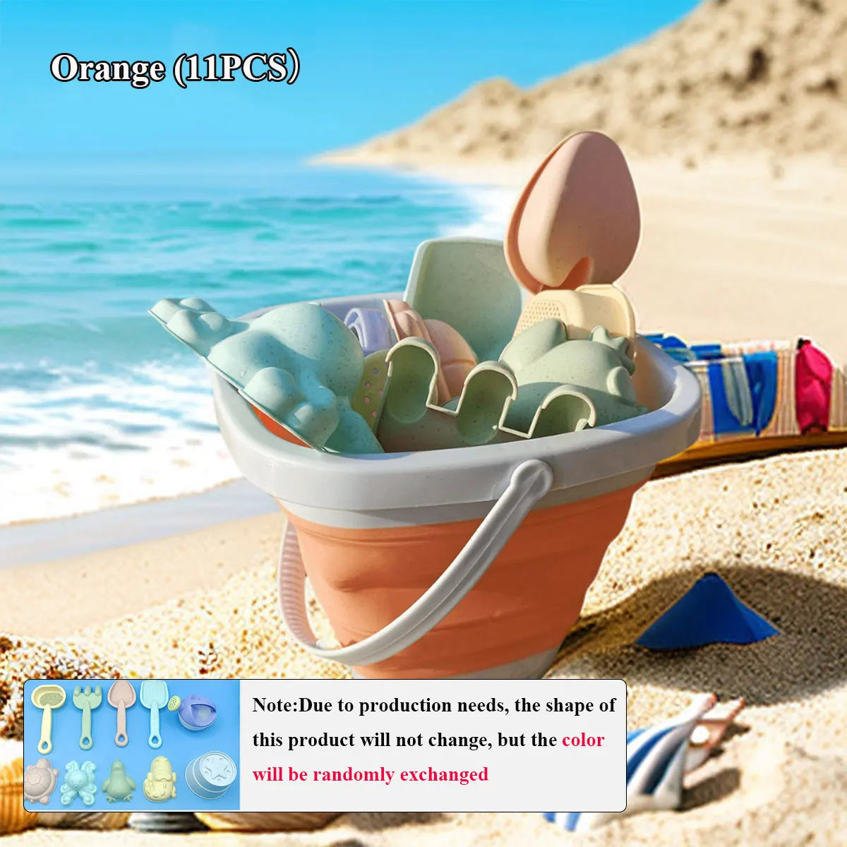 Lot de 11 jouets de plage amusants pour enfants
