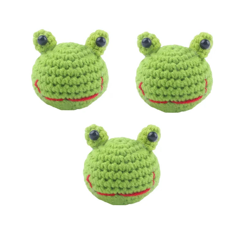BPA Free Safe Crochet Baby Teether Cartoon Bunny Wooden Rattle Toys DIY Infant Newborn Teething Ring Baby Stroller Cot Baby Toy