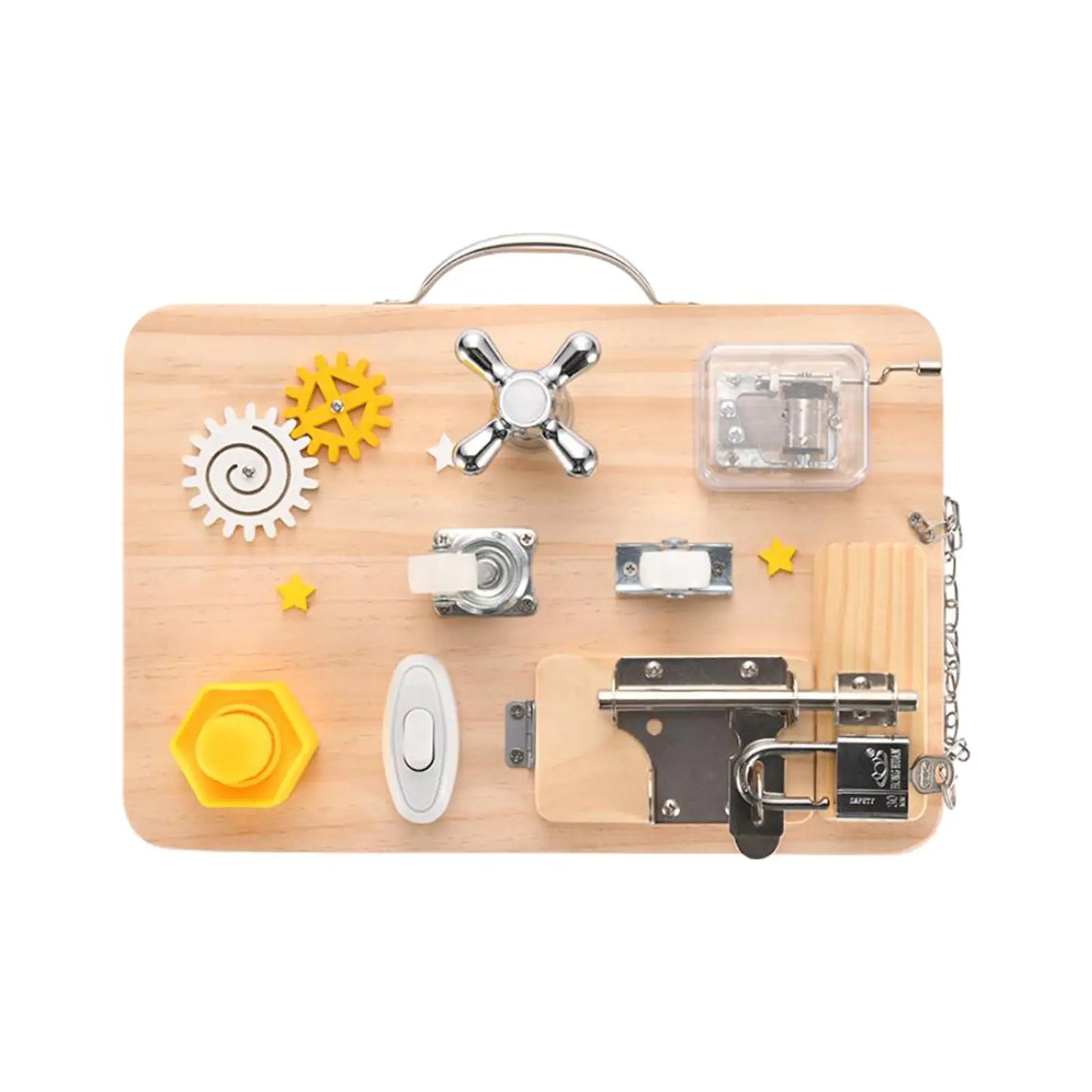 Busy Board Montessori transportable