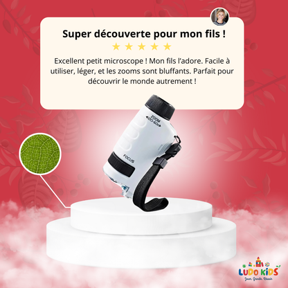 MiniScope® de Poche pour Enfant – Zoom x 120