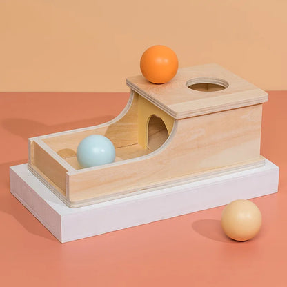 Montessori Baby Early Learning Toys Chroma Wooden Practice Color Shape Cognition Match Round Rectangular Box Sensory Toys Gifts