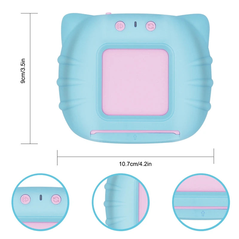 Educational Kid Learning English Toy Talking Word Flash Card Machine Kindergarten English Electronic Book Toddler Reading Gadget