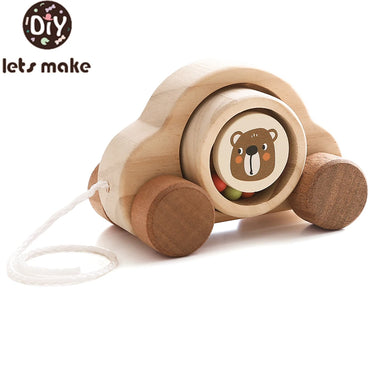 Baby Toy Wooden Car