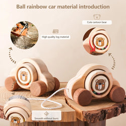 Baby Toy Wooden Car